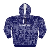 KHMERISM NAVY BLUE Unisex Pullover Hoodie