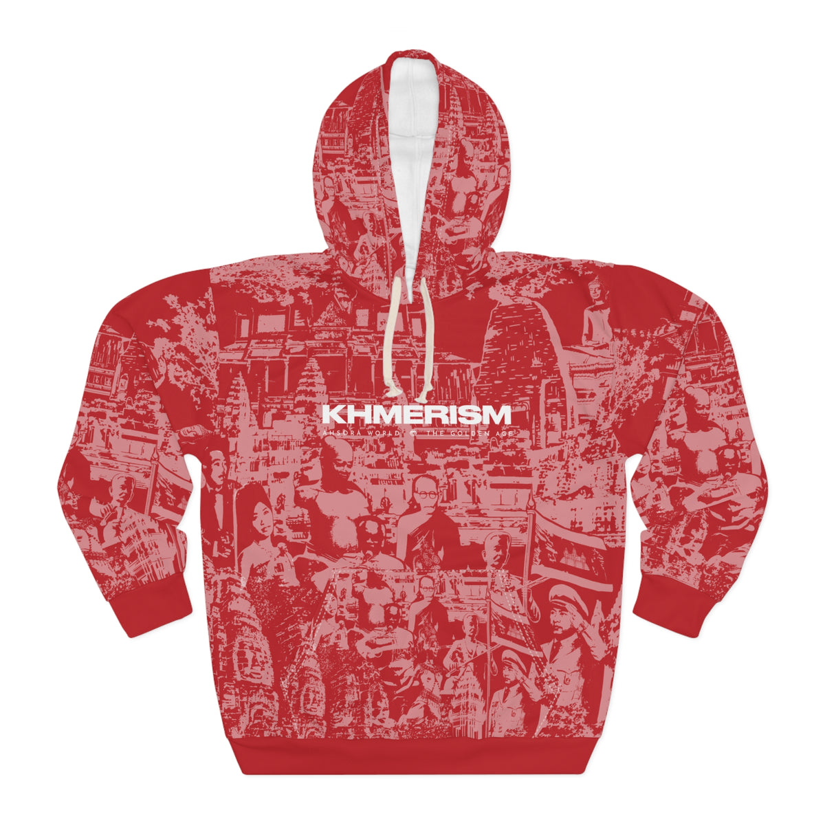 KHMERISM RED Unisex Pullover Hoodie
