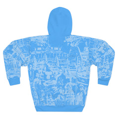 KHMERISM SKY BLUE Unisex Pullover Hoodie