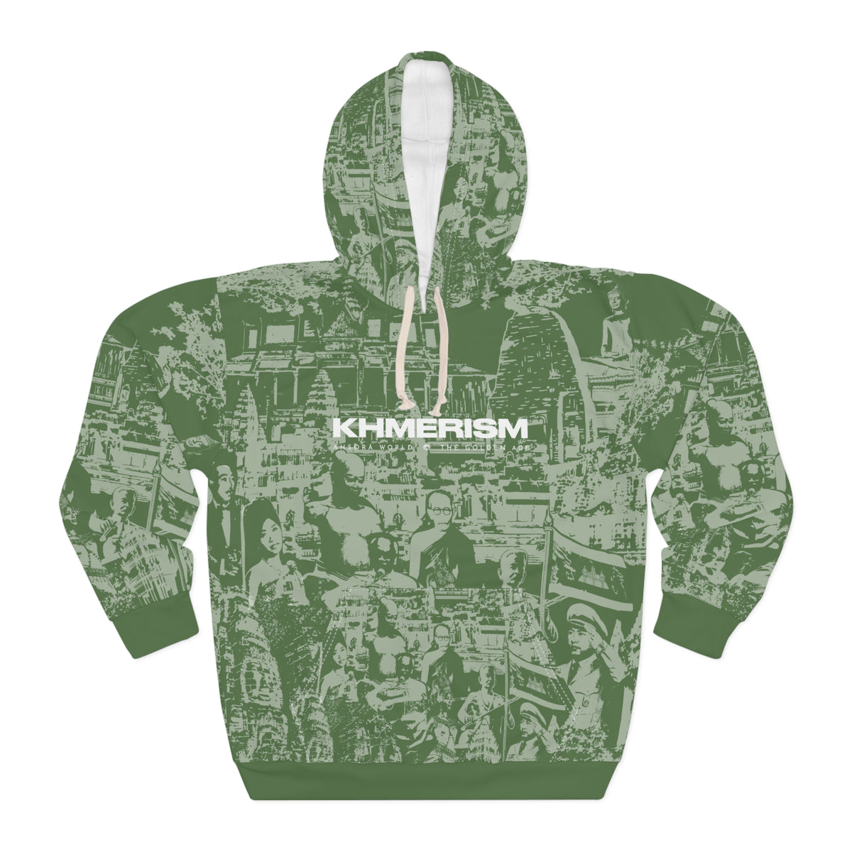 KHMERISM GREEN Unisex Pullover Hoodie
