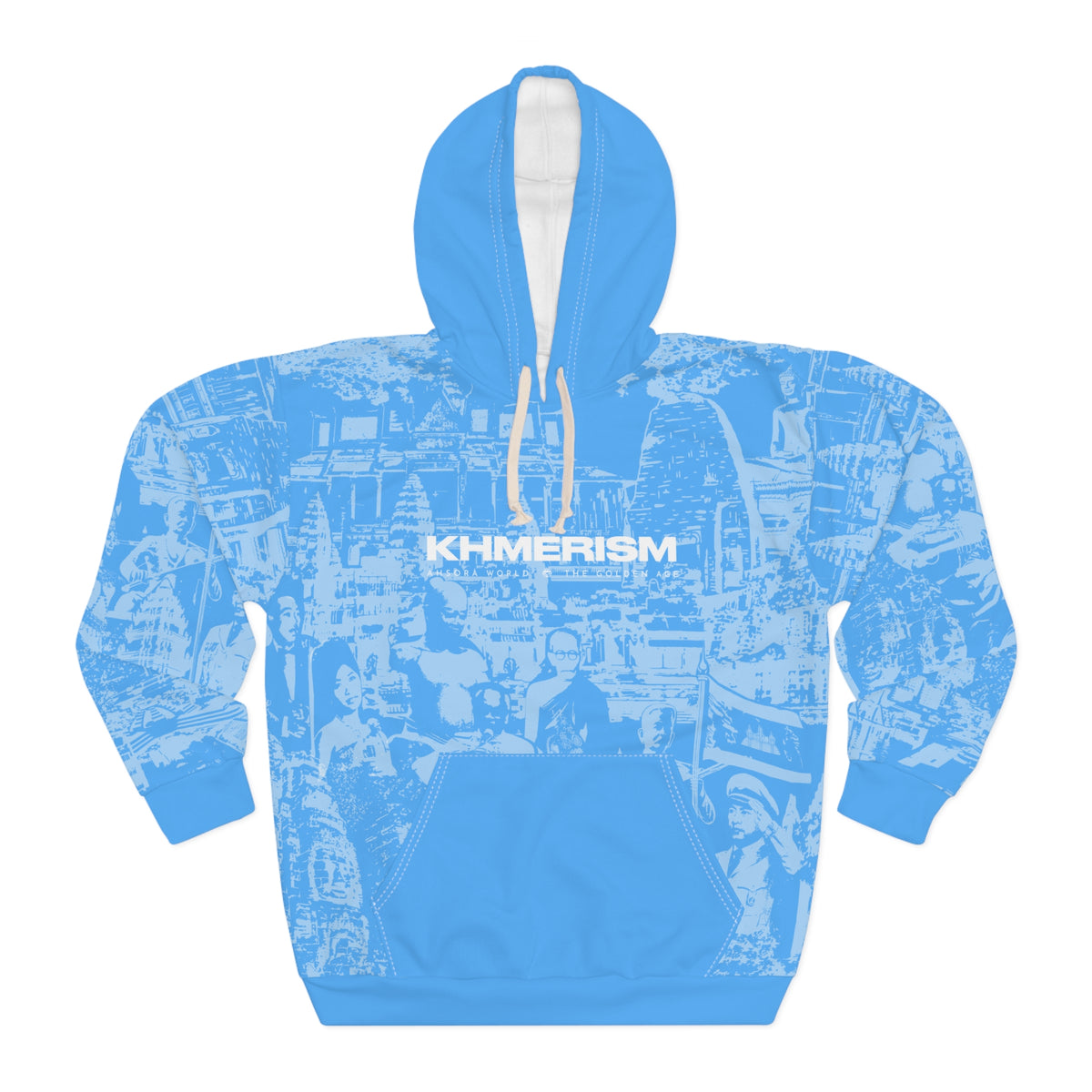 KHMERISM SKY BLUE Unisex Pullover Hoodie