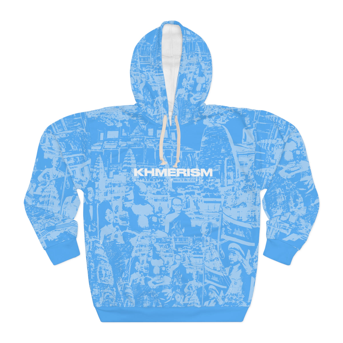 KHMERISM SKY BLUE Unisex Pullover Hoodie